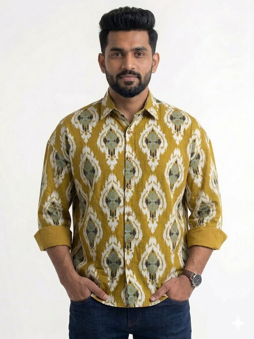 Cotton Sanganeri Printed Shirt